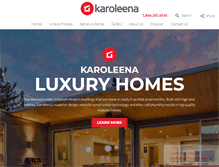 Tablet Screenshot of karoleena.com